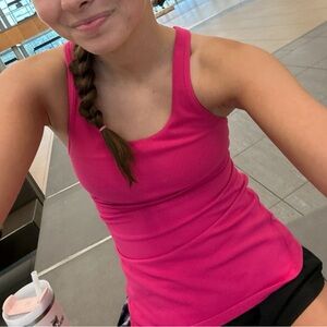 Hot Pink Lululemon tank